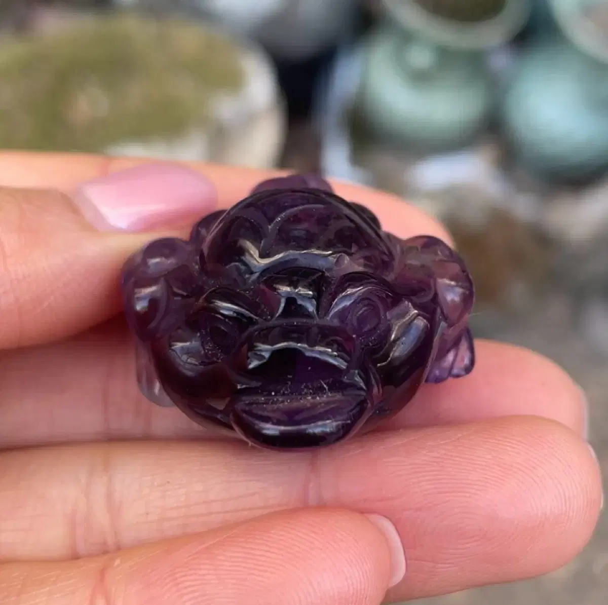 amethyst money toad